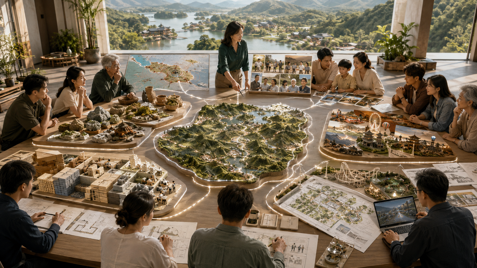 做文旅项目,为什么不能一上来就画总图?|二、先画总图,常见的四种结果